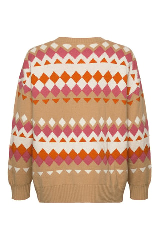 Pull en laine d’agneau et cachemire - Beige