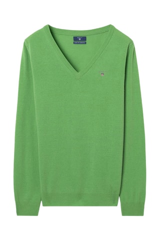 Pull en laine d’agneau - Vert