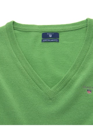 Pull en laine d’agneau - Vert