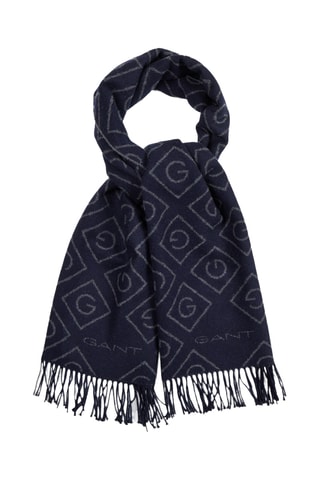 Echarpe en laine - Bleu marine