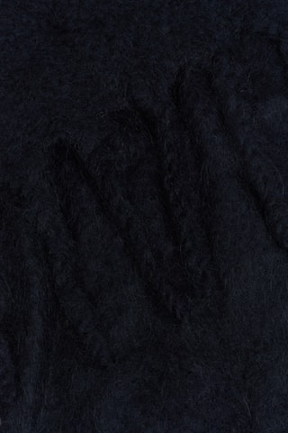 Echarpe en laine et mohair - Noir