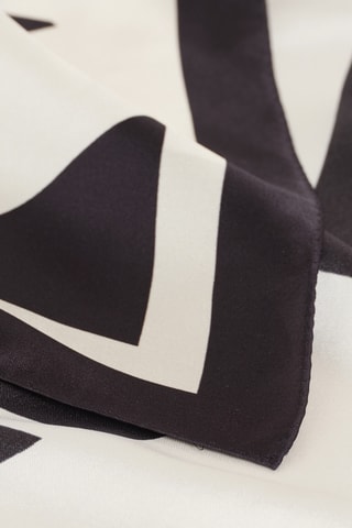Foulard en soie - Noir