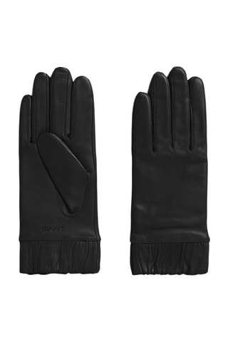 Gants en cuir d’agneau - Noir