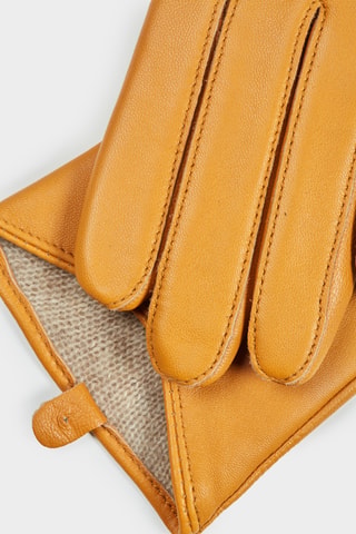 Gants en cuir d’agneau - Marron clair