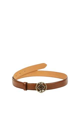 Ceinture en cuir - Marron