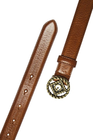 Ceinture en cuir - Marron