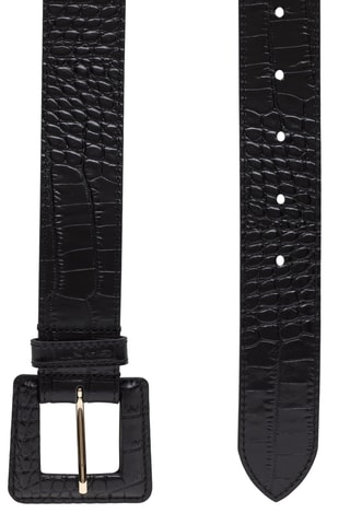Ceinture en cuir de veau - Marron