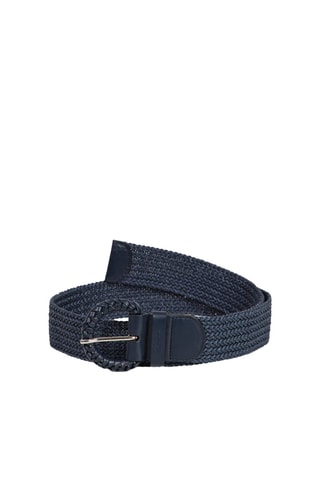 Ceinture en lin - Bleu marine