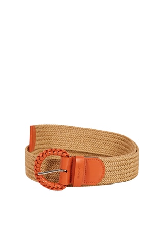 Ceinture en lin - Orange