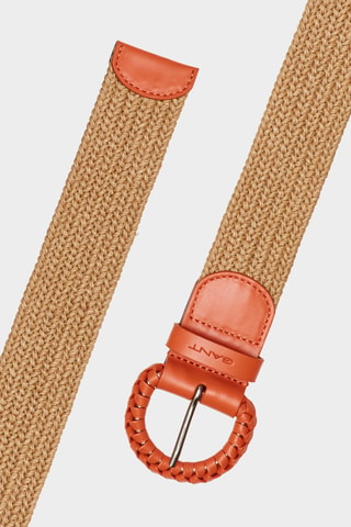 Ceinture en lin - Orange
