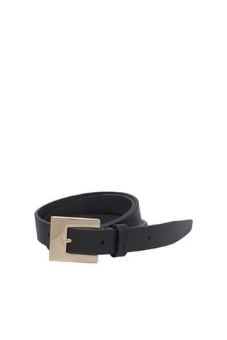 Ceinture en cuir - Noir