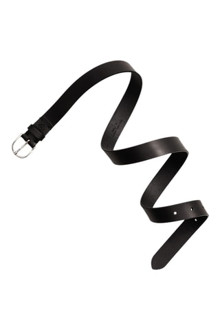 Ceinture en cuir - Noir