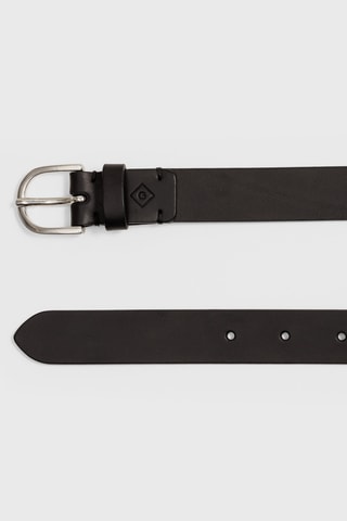 Ceinture en cuir - Noir
