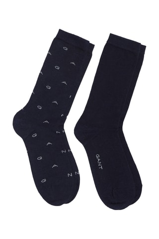 2 paires de chaussettes - Bleu marine