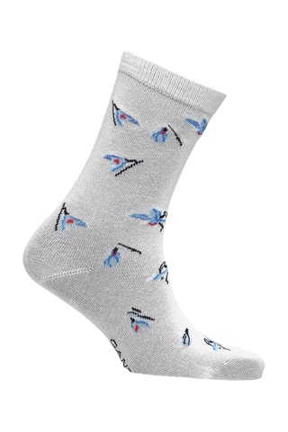 Chaussettes - Gris clair