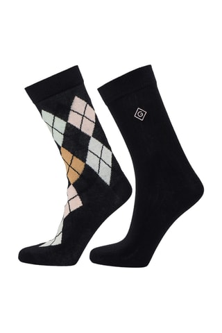 2 paires de chaussettes - Noir