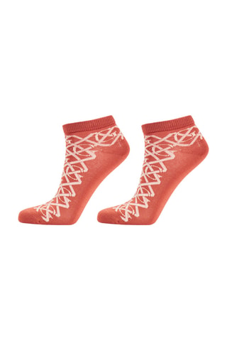 2 paires de socquettes - Rouge