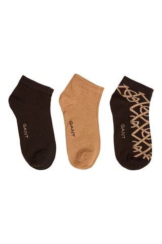 3 paires de socquettes - Marron