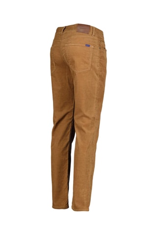 Pantalon slim en velours - Camel