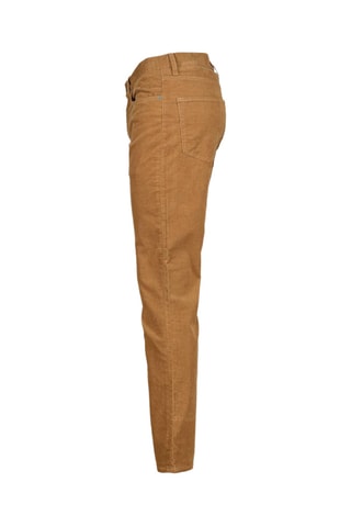 Pantalon slim en velours - Camel