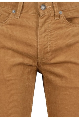 Pantalon slim en velours - Camel