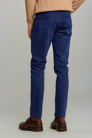 Pantalon slim - Bleu marine