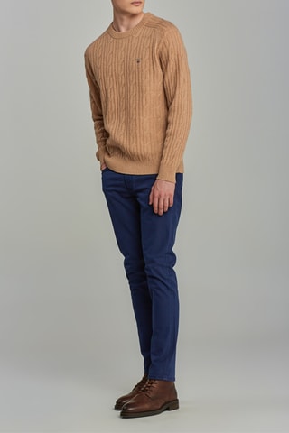Pantalon slim - Bleu marine