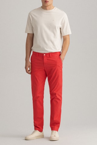 Chino skinny - Rouge