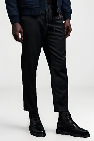 Pantalon en laine - Bleu marine