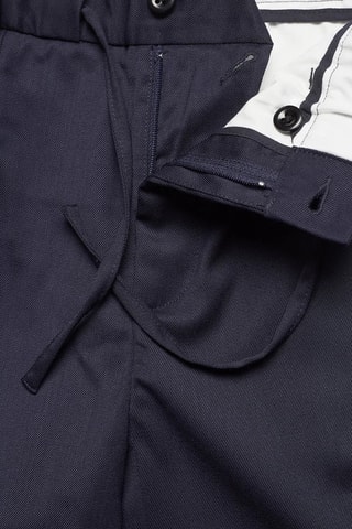Pantalon en laine - Bleu marine