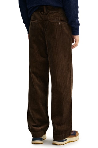 Pantalon en velours - Marron