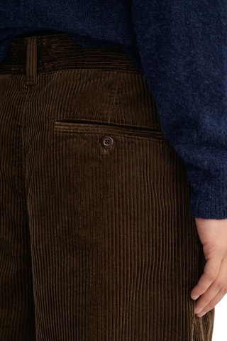 Pantalon en velours - Marron
