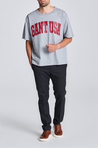 T-shirt - Gris clair chiné