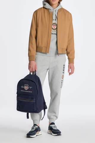 Sweat à capuche - Gris clair chiné