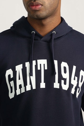 Sweat à capuche - Bleu nuit