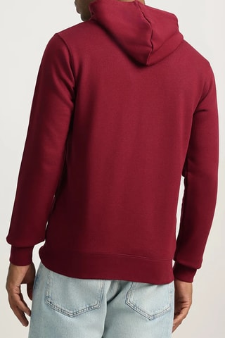Sweat à capuche - Bordeaux