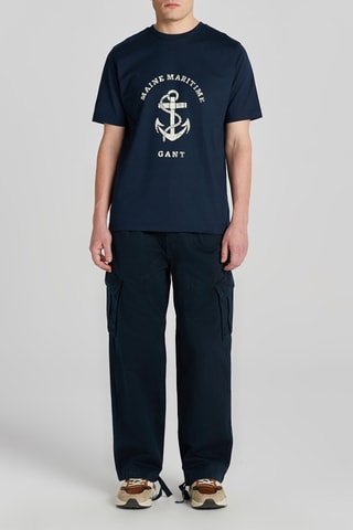 T-shirt regular - Bleu marine