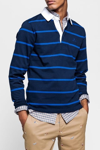 Polo regular - Bleu marine