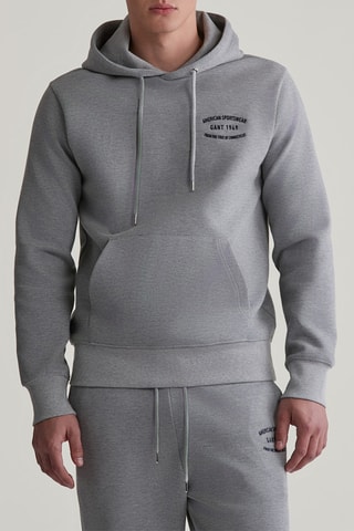 Sweat à capuche - Gris chiné