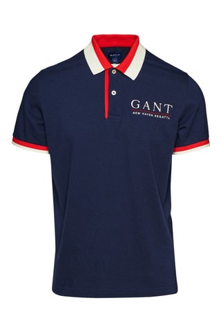 Polo regular - Bleu marine