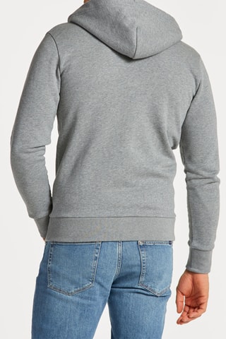 Sweat à capuche - Gris clair chiné