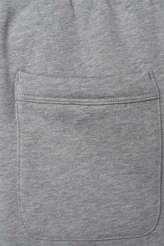 Jogging en coton biologique - Gris clair chiné