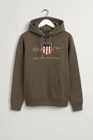 Sweat à capuche - Kaki