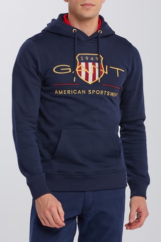 Sweat à capuche - Bleu nuit