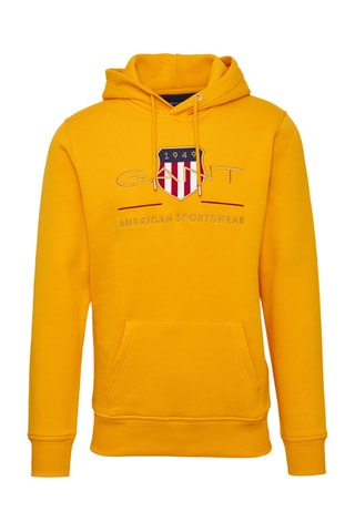Sweat à capuche - Jaune