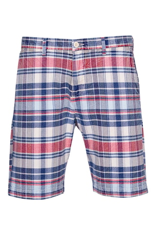 Short droit - Bleu cobalt et ciel