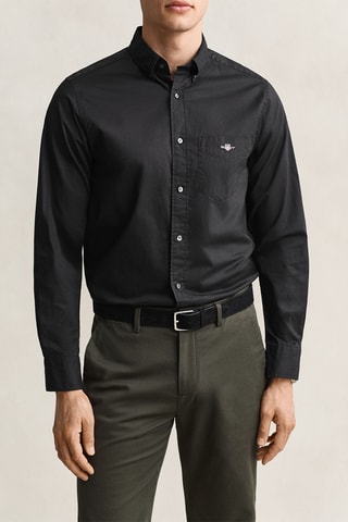 Chemise regular - Noir