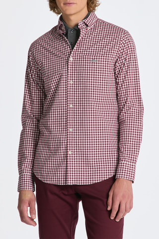 Chemise regular - Bordeaux