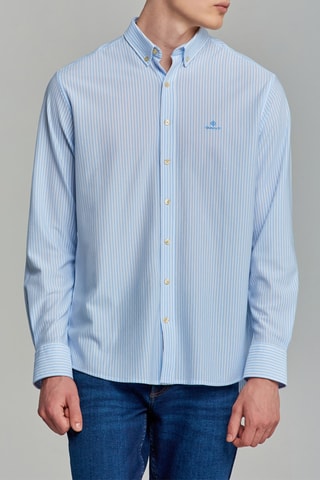 Chemise straight - Ciel