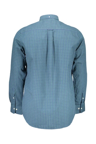 Chemise straight - Bleu canard